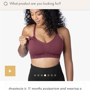 Kindred Bravely Sublime Hands-Free fig pumping and nursing bra — XL-Busty